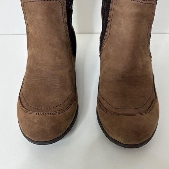 Allrounder by Mephisto Waterproof Hiking Boots Tall Leather Plaid Size 8 - Picture 6 of 12